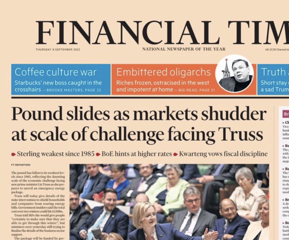 Thank the lord for the incorruptible Financial Times...
