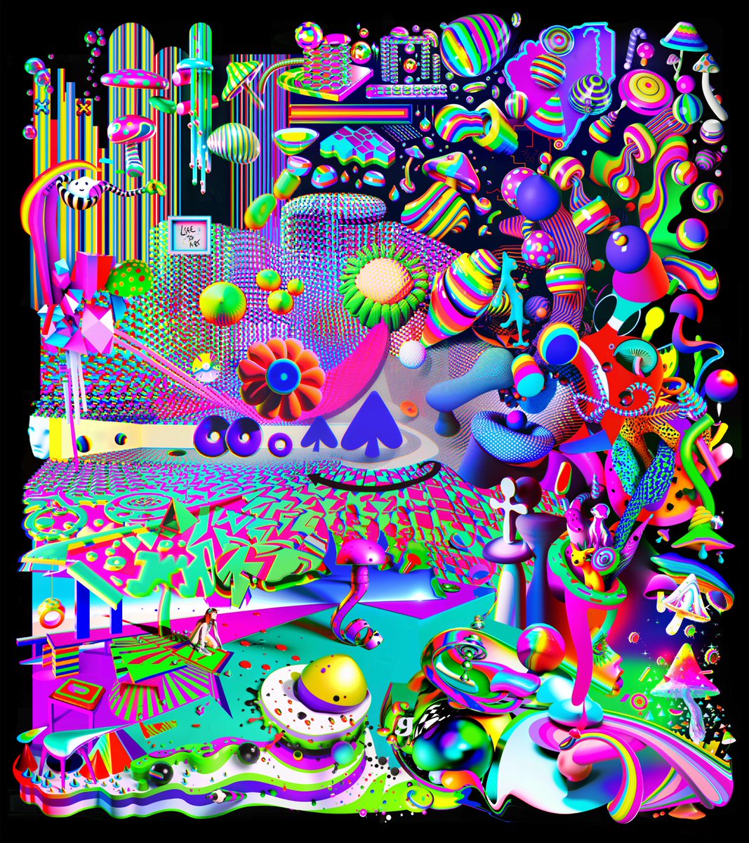 Alice, I Am Another you.  First 1/1 in the MAGO X AI Series.

Available <a href="/exchgART/">Exchange Art</a>

Sep 7 - 48hr Auction
Reserve ◎ .5

link in replies and bio.