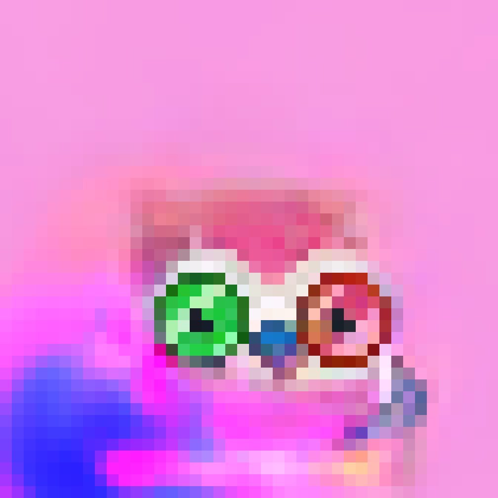 it was here, and just as quickly...vanished. trippy.

#NFTs #nftart #pixelart <a href="/TrippyGAN/">Trippy GAN Toadz x Birbs</a>