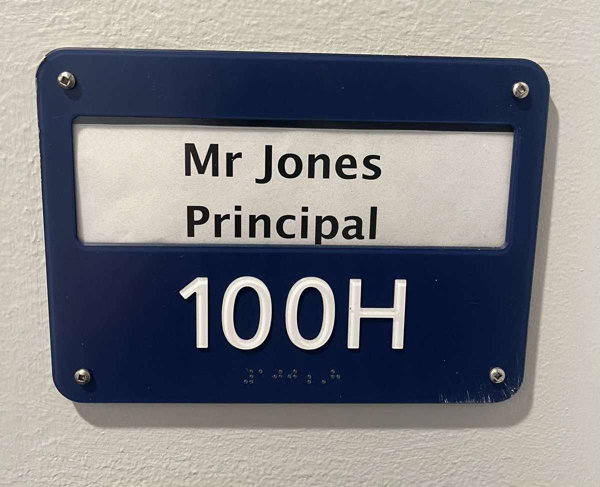PrincipalNJones's tweet photo. 7 days as the new principal @WeAreStoughton #RiverBluff. My mousepad honoring @ktimm1977 has been with me since she gave me a shot in @PalmyraEagle https://t.co/KyuwzeGZmO