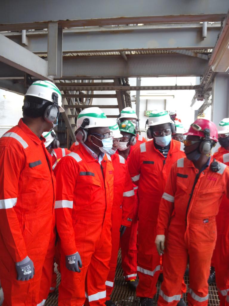 BalaWunti's tweet photo. In continuation of our efforts to take advantage of the PIA and the recently re-negotiated PSC to grow reserve, production, and profitability for all the stakeholders in line with the drive of the Group CEO @MKKyari, my colleagues and I visited the Bonga Field located in OML 118. https://t.co/yvUaa06rkW