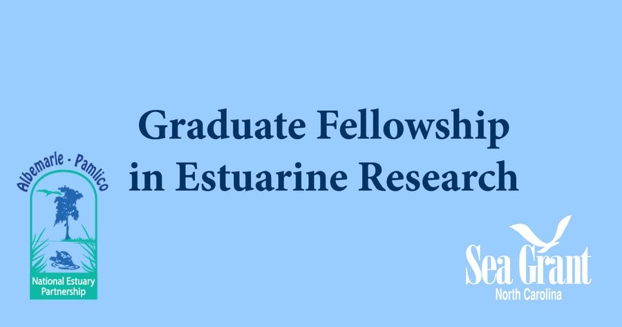 Albemarle-Pamlico NEP (@apsounds) on Twitter photo Attention graduate students: the application period for our Joint @APSounds - <a href="/SeaGrantNC/">NC Sea Grant</a> 2023 Graduate Fellowship in Estuarine Research is open! 
Learn more and apply here: bit.ly/3esSxcH
#GradEdu #Fellowship #gradschool #AcademicTwitter Attention graduate students: the application period for our Joint @APSounds - <a href="/SeaGrantNC/">NC Sea Grant</a> 2023 Graduate Fellowship in Estuarine Research is open! 
Learn more and apply here: bit.ly/3esSxcH
#GradEdu #Fellowship #gradschool #AcademicTwitter