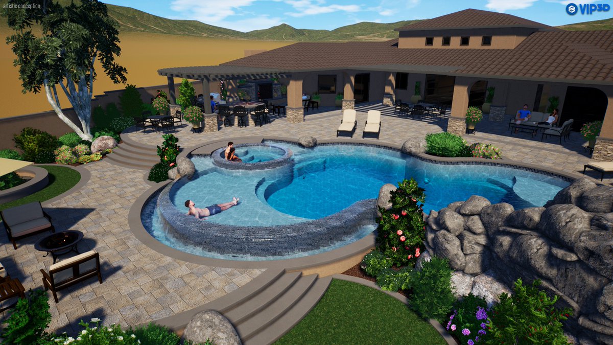 BellaTerraYards's tweet image. “Find ecstasy in life; the mere sense of living is joy enough.”
-Emily Dickinson 

#landscapedesign #freeformpool #moderndesign #structurestudios #frontyard #pooldesign #outdoorliving #infinitypool #outdoorfireplace #modernlandscape #designideas #californiadreaming #backyard