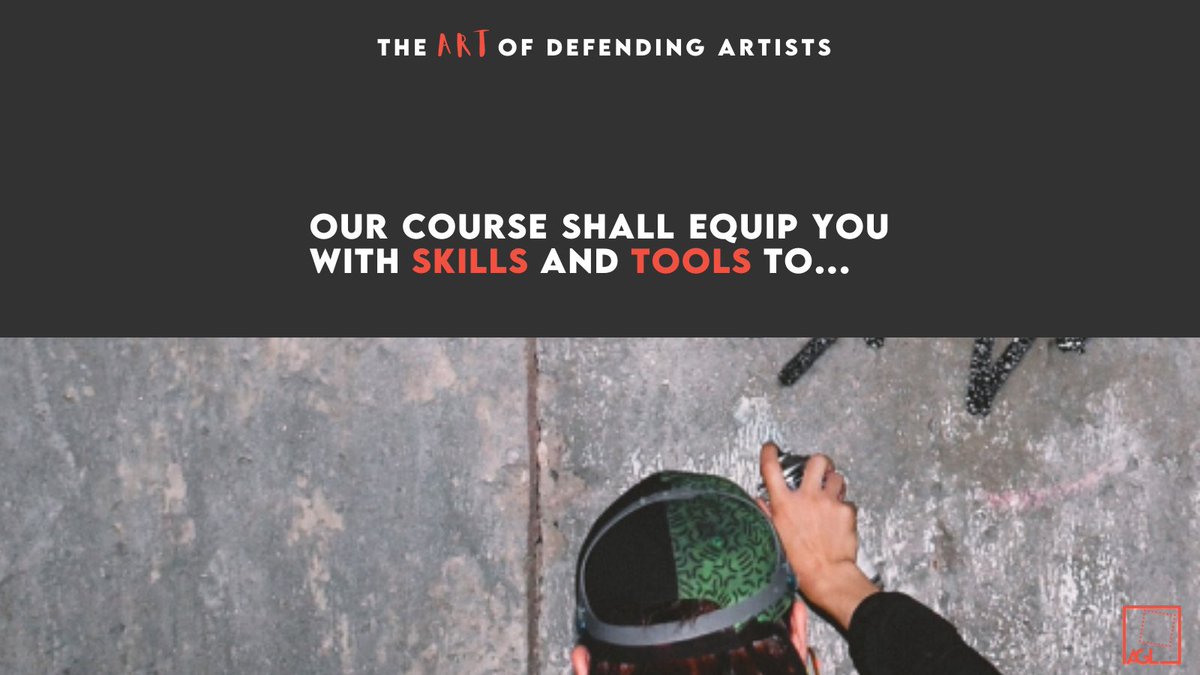 AGLawyers's tweet photo. This is what you will learn if you join our online course in the domain of #artisticfreedom! 

Our online courses have finally launched! Interested in this unique opportunity to learn from experts in the field? Use the link to  learn more: https://t.co/MmqHWeQDMa  
#AGLnews https://t.co/y0laoGIsDT