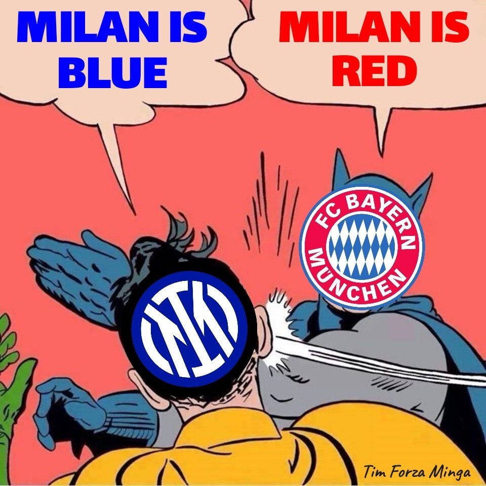 Tim_ForzaMinga's tweet photo. 𝙈𝙄𝙇𝘼𝙉 𝙄𝙎 𝙍𝙀𝘿 🔴 !!! #InterFCB #UCL #FCBayern #MilanIsRed https://t.co/41QdkaIe1i