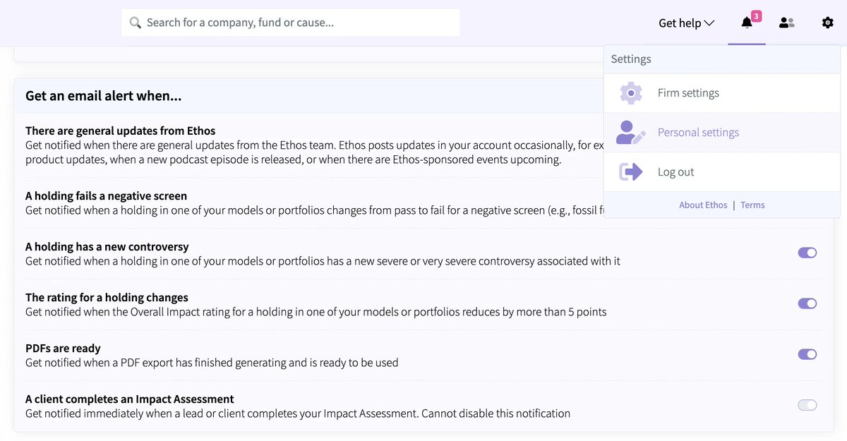 Ethos ESG tweet media