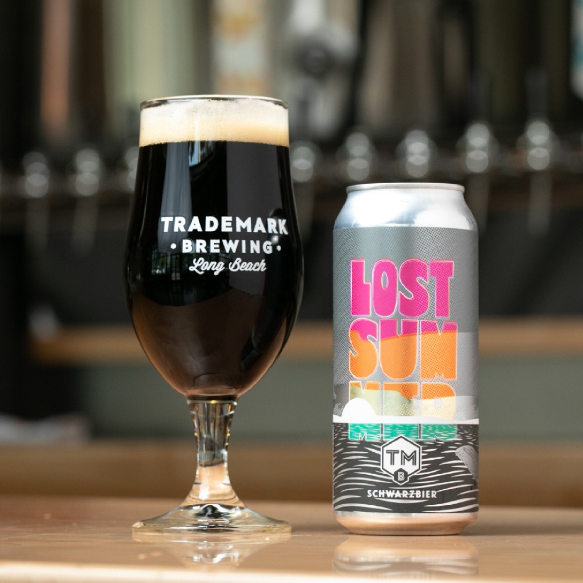 LOST SUMMER (5% Black Lager / Schwarzbier) is back! A total brewers-beer and a favorite seasonal brew, this award-winning lager is the perfect transition to fall (yes, even in 100º heat). Coffee notes paired with a light body and smooth finish is now available in cans and draft.