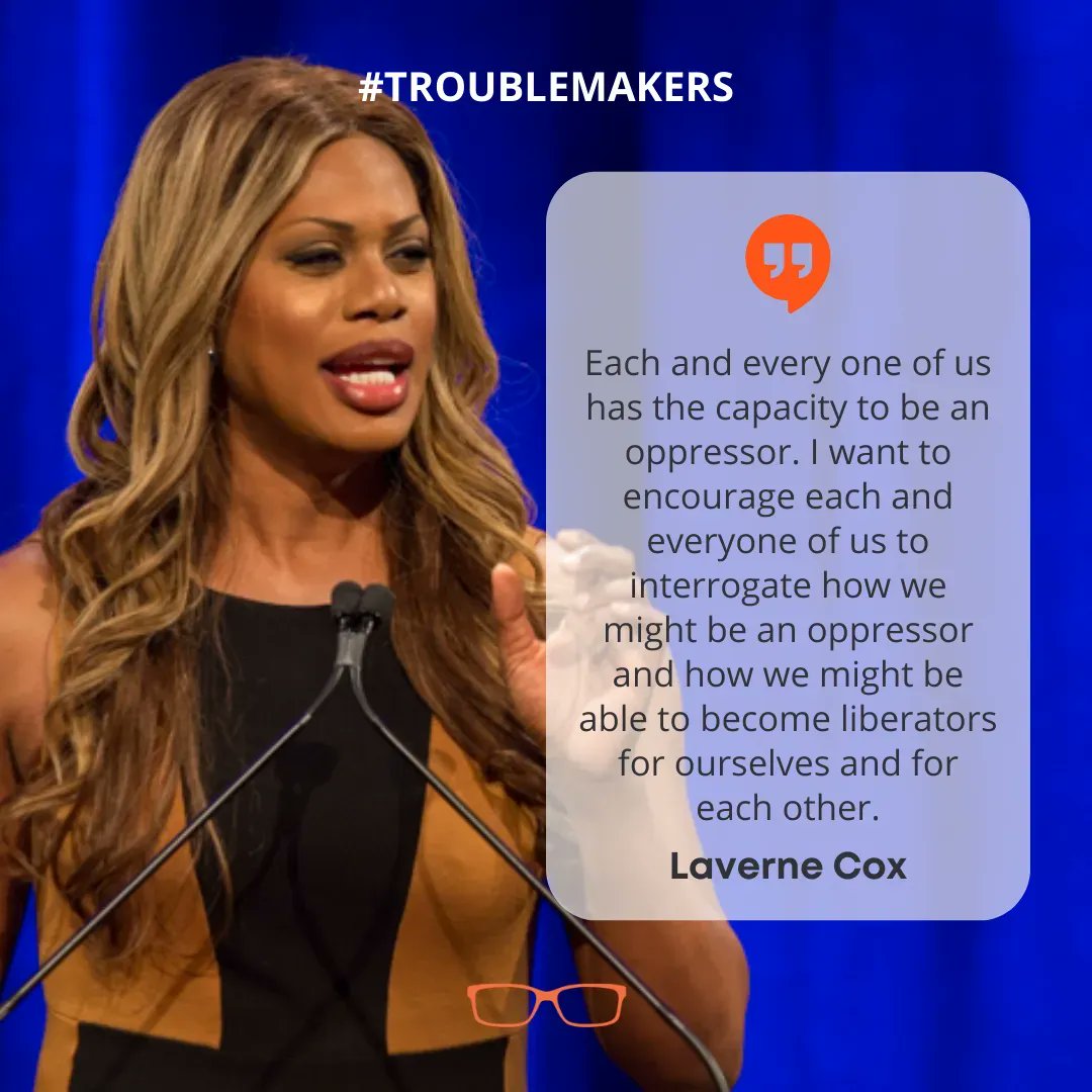 iamahmen's tweet photo. Encouraging words from actress and LGBT advocate Laverne Cox!
#activsm #lavernecox #quotes #inspiration https://t.co/uNSxqt9HT9