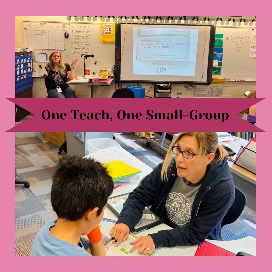 coteachwcoffee's tweet photo. A peek 👀 at this week’s structures…
•Station Teaching
•One Teach, One Small Group
#cotaughtclassroom #InclusionRules https://t.co/CL06ND3wDh