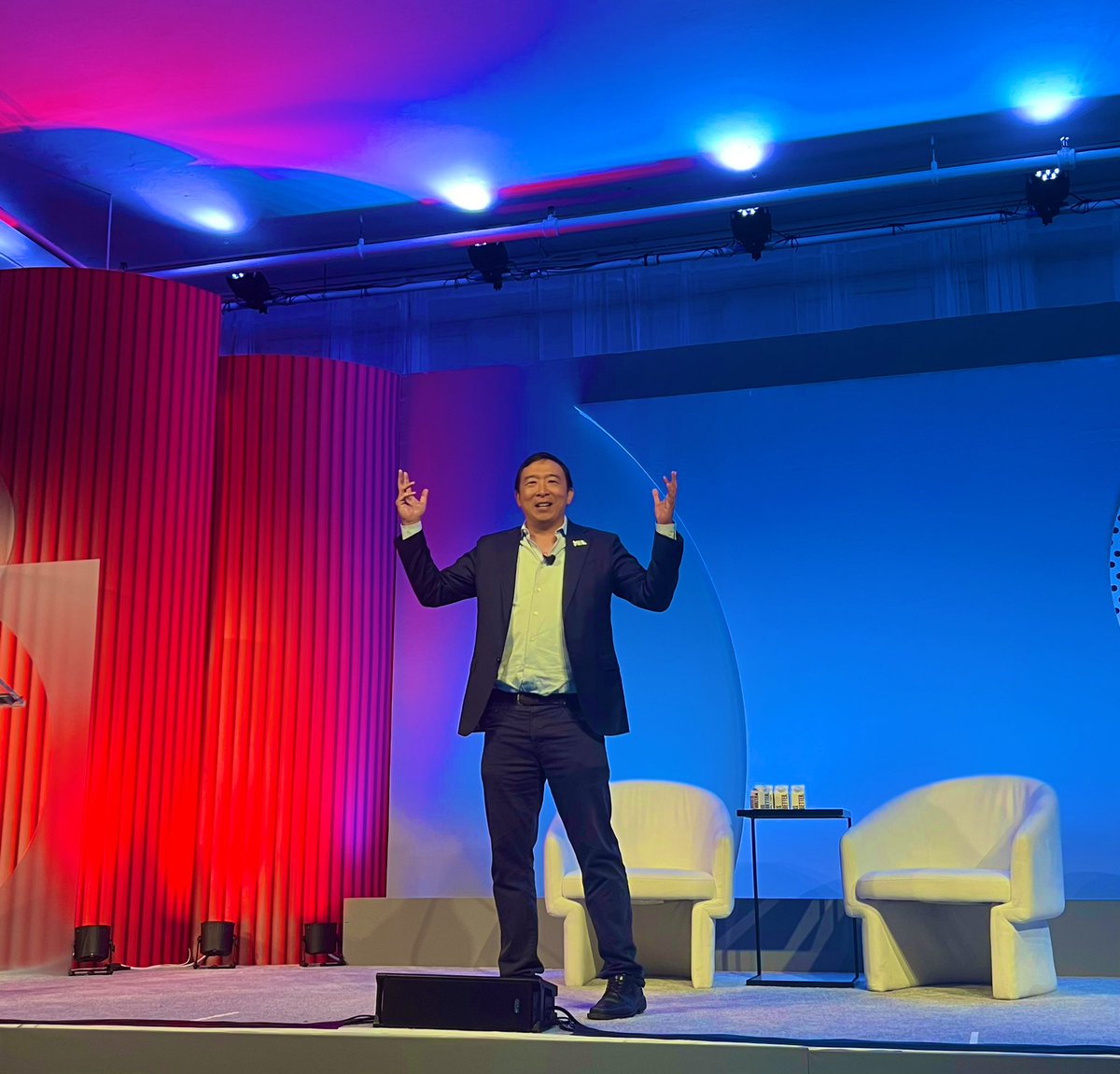 “You can make a tremendously positive impact, whether or not you finish first.” -<a href="/AndrewYang/">Andrew Yang🧢⬆️🇺🇸</a> on lessons learned from a failed presidential—and mayoral—campaign #NYCSummit