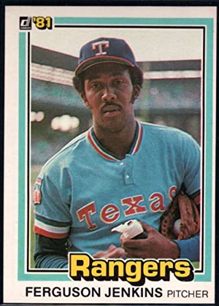 Fergie Jenkins 1981 Donruss Card.  #StraightUpTX