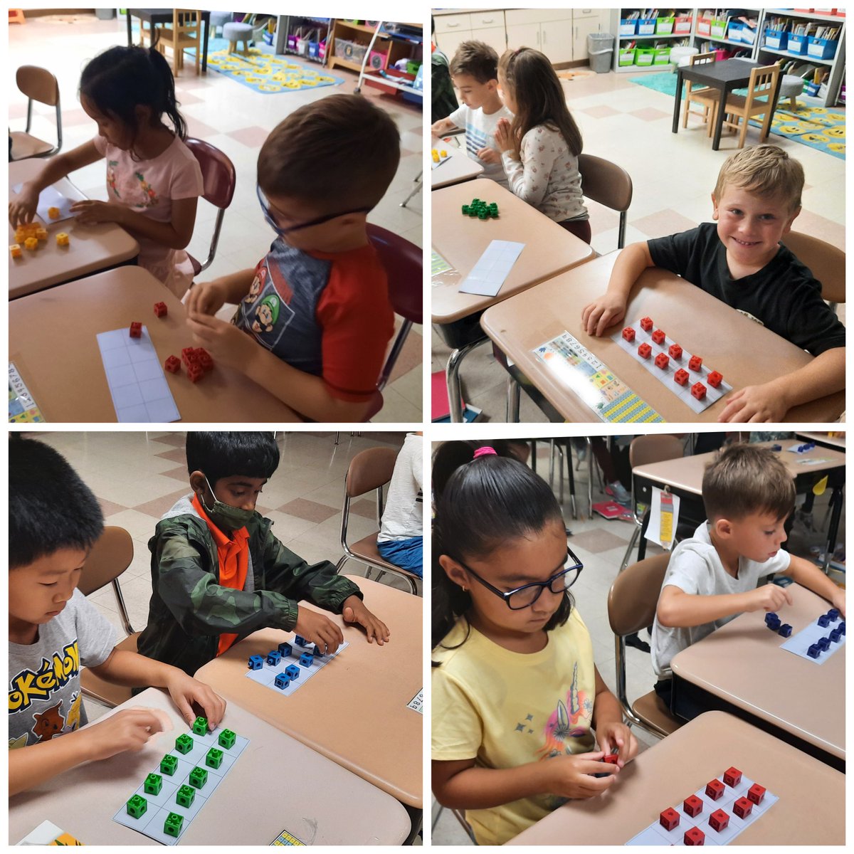 Some math fun in 1st today 🙂