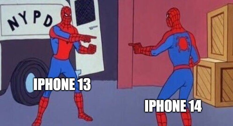 Meme de iPhone anual. . . . . . #iphoneevent #iPhone14 #iPhone13