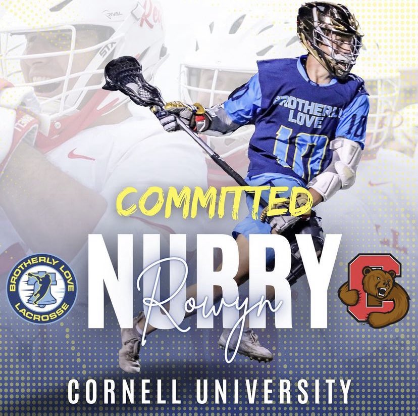 BrotherlyLoveLC's tweet photo. Huge congratulations to 2024 ATT Rowyn Nurry (@salesianumlax) on his commitment to @CornellLacrosse ! #Hercules #BLLC https://t.co/wKCzh5txB6