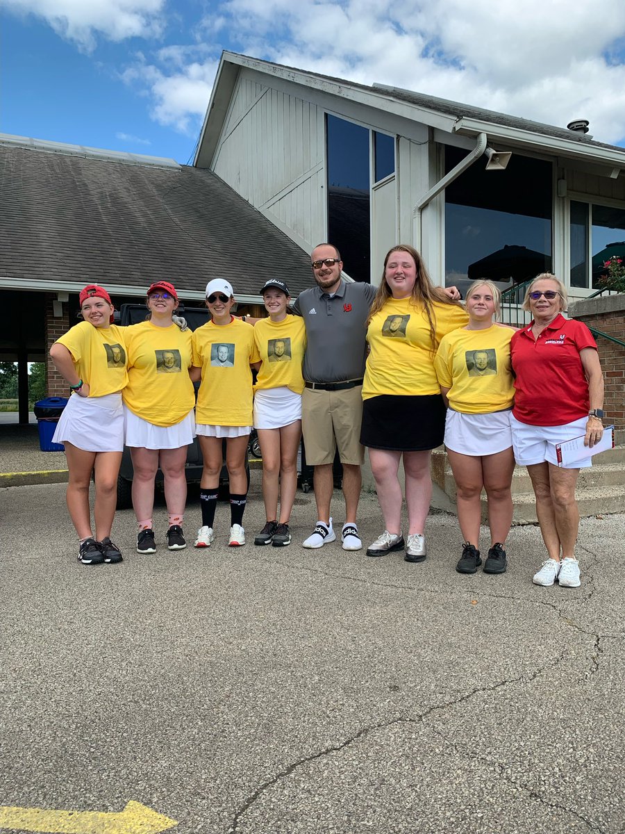 Homecoming theme—-worst outfit. Girls decide to honor their coach for the day 🥲🥲🥲