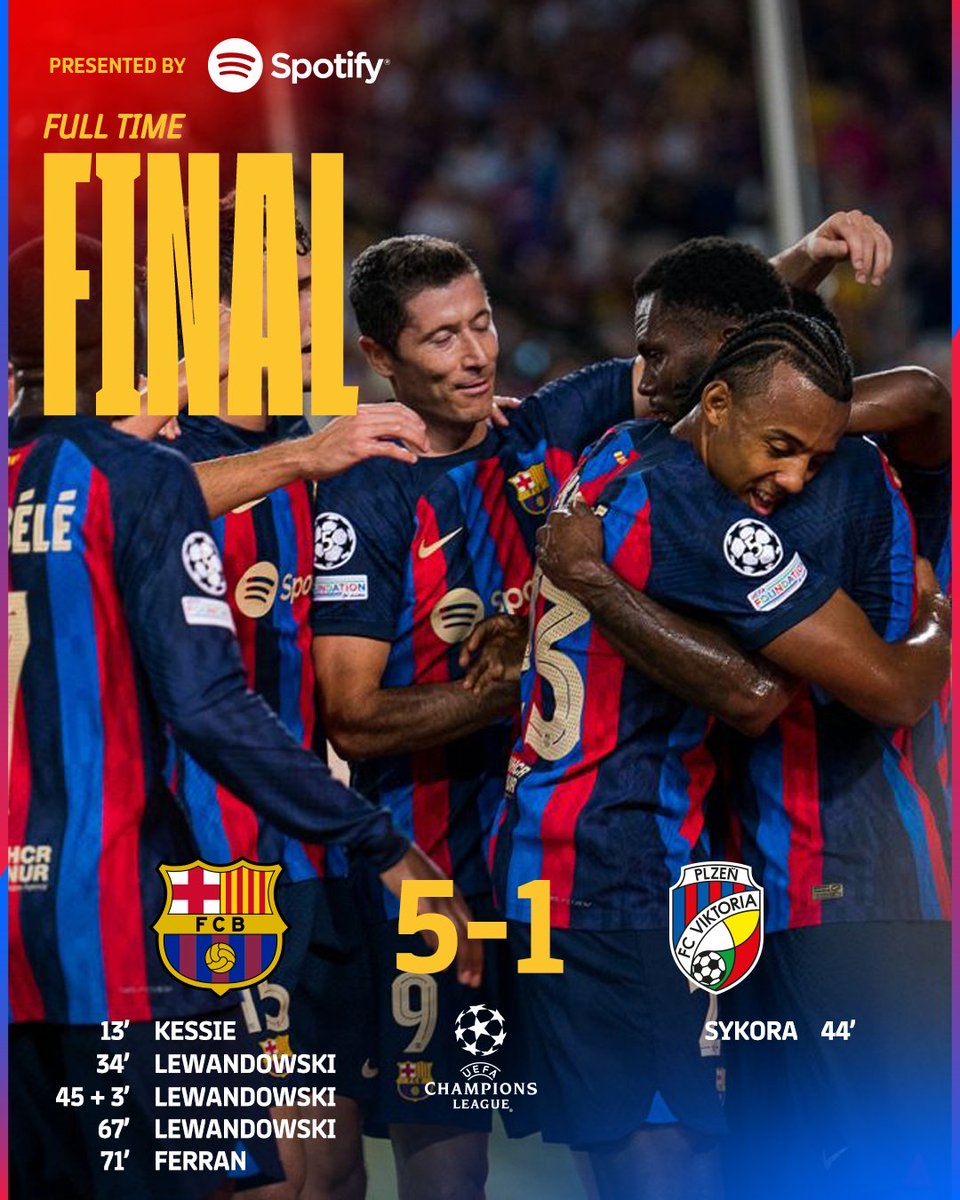 fcbarcelona_id's tweet photo. ✅ Akhir laga 
#BarçaViktoria https://t.co/xsDqCkRMWo