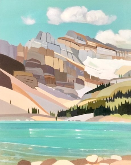 WomensArtForAll's tweet photo. Lorna #Dockstader #WomensArt #ArtByWomen •Lake Agnes• https://t.co/zWwGtQAUXD
