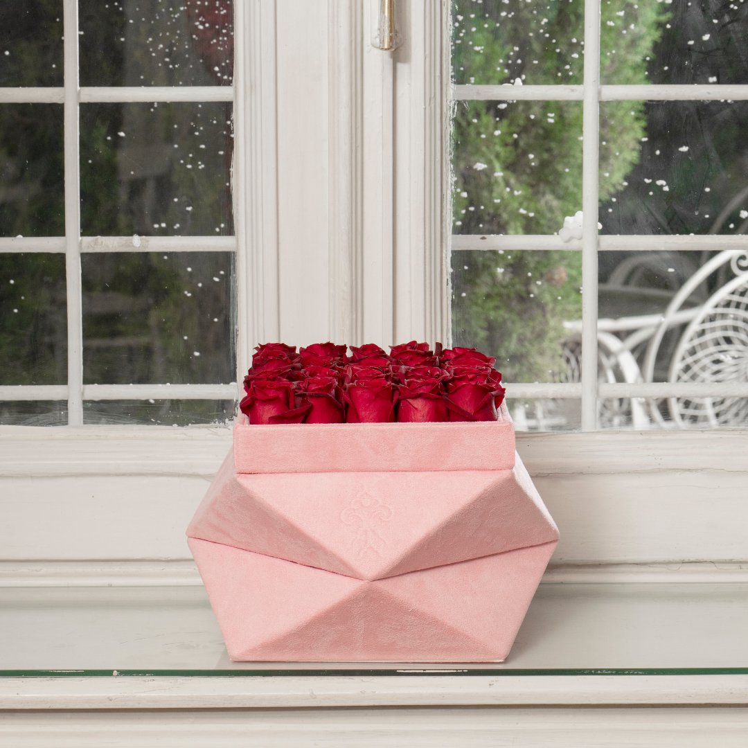 PremiumRosesco's tweet photo. The right way to make a moment special #redroses #rosesinabox #giftbox #freshflower #realroses #pinkbox https://t.co/W2EDgw96iD