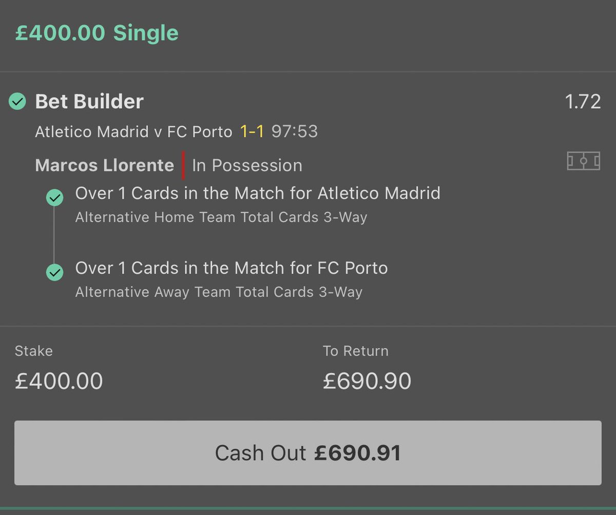 JulianMKD's tweet photo. MASSIVE BOOM!!  

My biggest bet of the season cashes!! 

Had over £1,000 staked personally &amp; 5u tipped to VIP members 💰💰

Like + Retweet this tweet to enter £50 CASH GIVEAWAY ❤️❤️❤️ https://t.co/gIawx3yahY