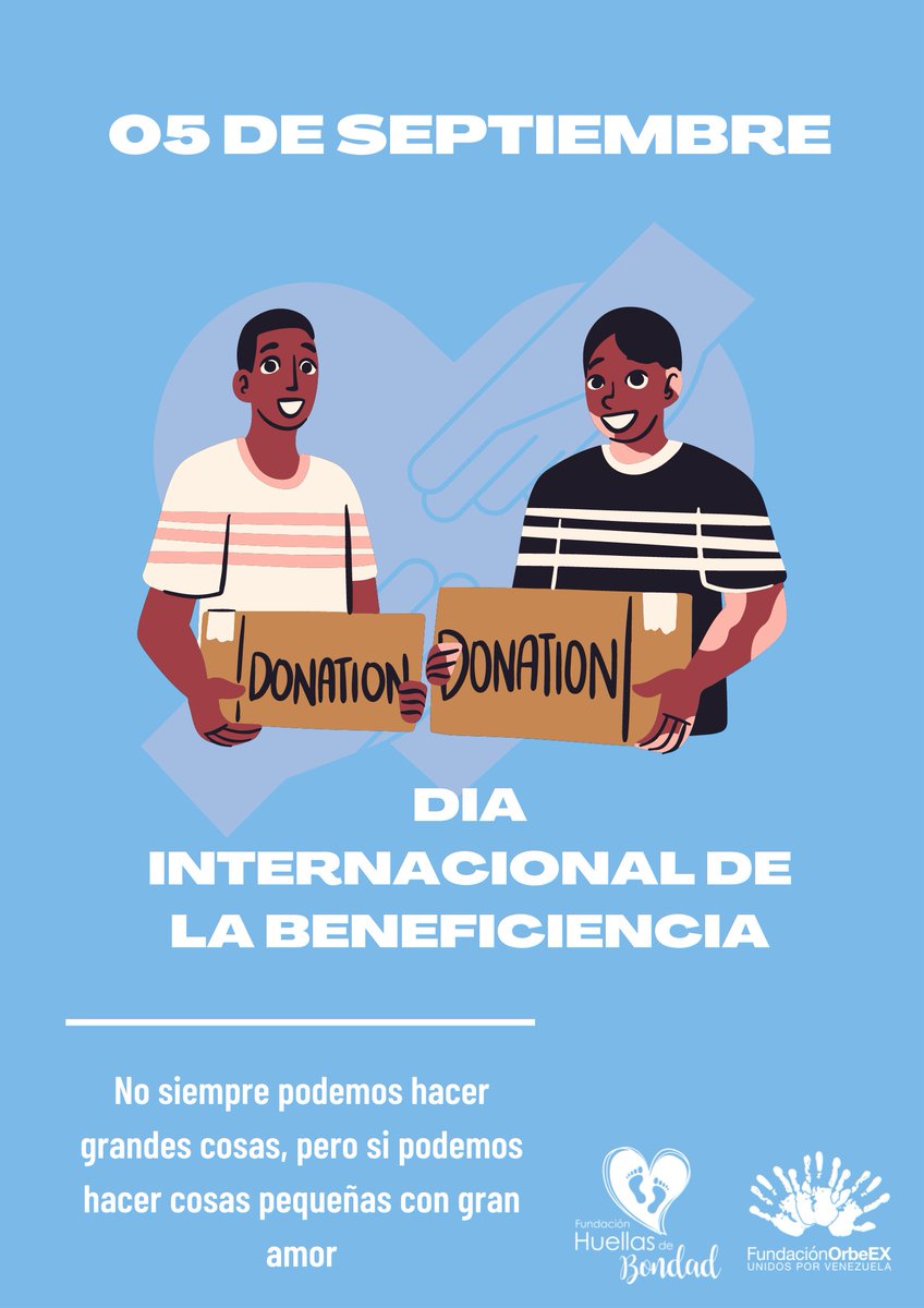 El pasado 05 de septiembre se celebró el Día Internacional de la Beneficencia, en honor a la Madre Teresa de Calcuta, quien en vida fue una de las más grandes misioneras de la historia.

#beneficencia #MadreTeresa