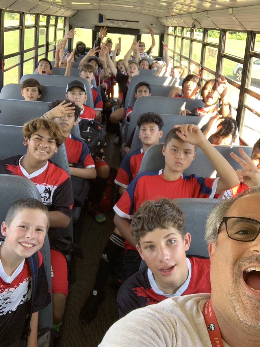 TeachCoachBreen's tweet photo. On our way to our Victory #1. #goingundefeated https://t.co/ikHeOx8bwn