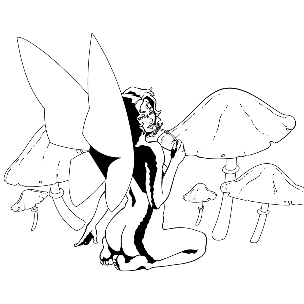 contacontoss's tweet photo. Worked on a couple pin ups this past week, which this one is the second of. As I preffer the second, I'll post it later, but overall I liked the idea and how they speak, to each other. Hope you guys like it as well😁 #pinup #drawing #illustration #fairy #fantasypinup https://t.co/PH05CMvRcK