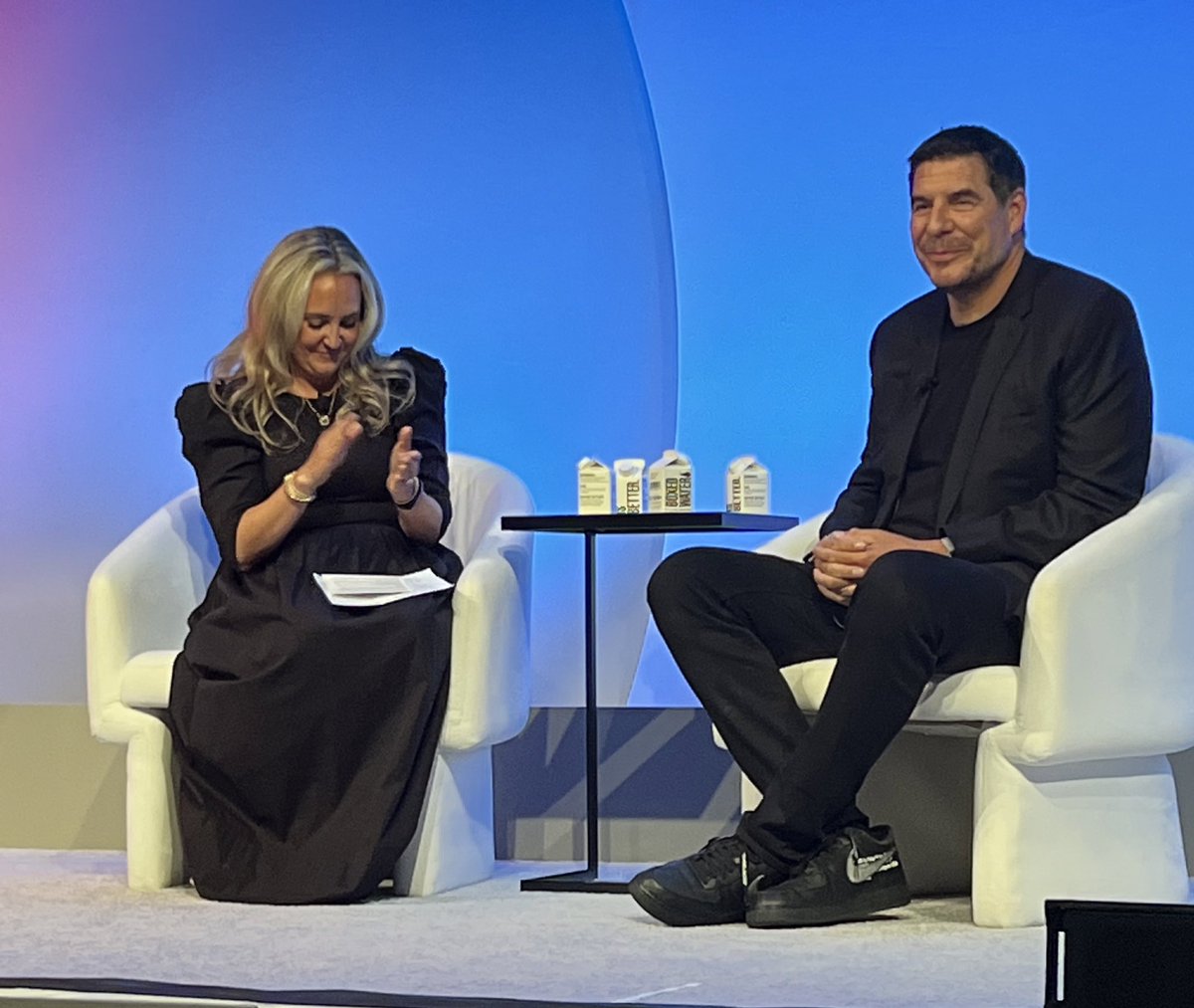 Loved my time on stage with <a href="/alexavontobel/">Alexa von Tobel, CFP</a> at <a href="/PrimaryVC/">Primary</a> event in #NYC  I love sharing my experiences about @sprint <a href="/TMobile/">T-Mobile</a> <a href="/WeWork/">WeWork</a> #Brightstar with such an amazing audience