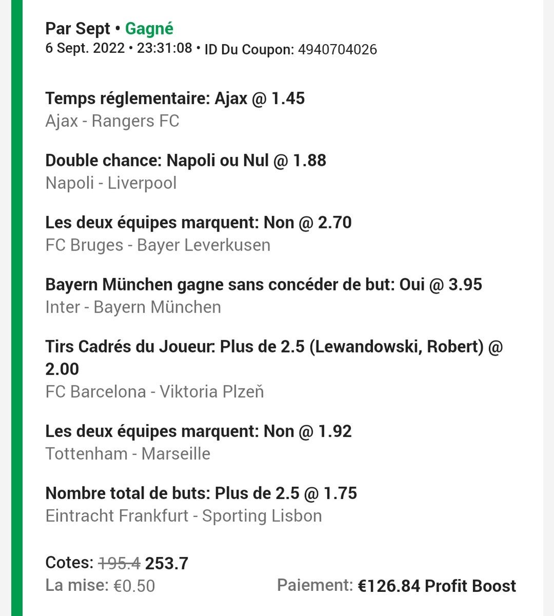 Boya | Pronos tweet media