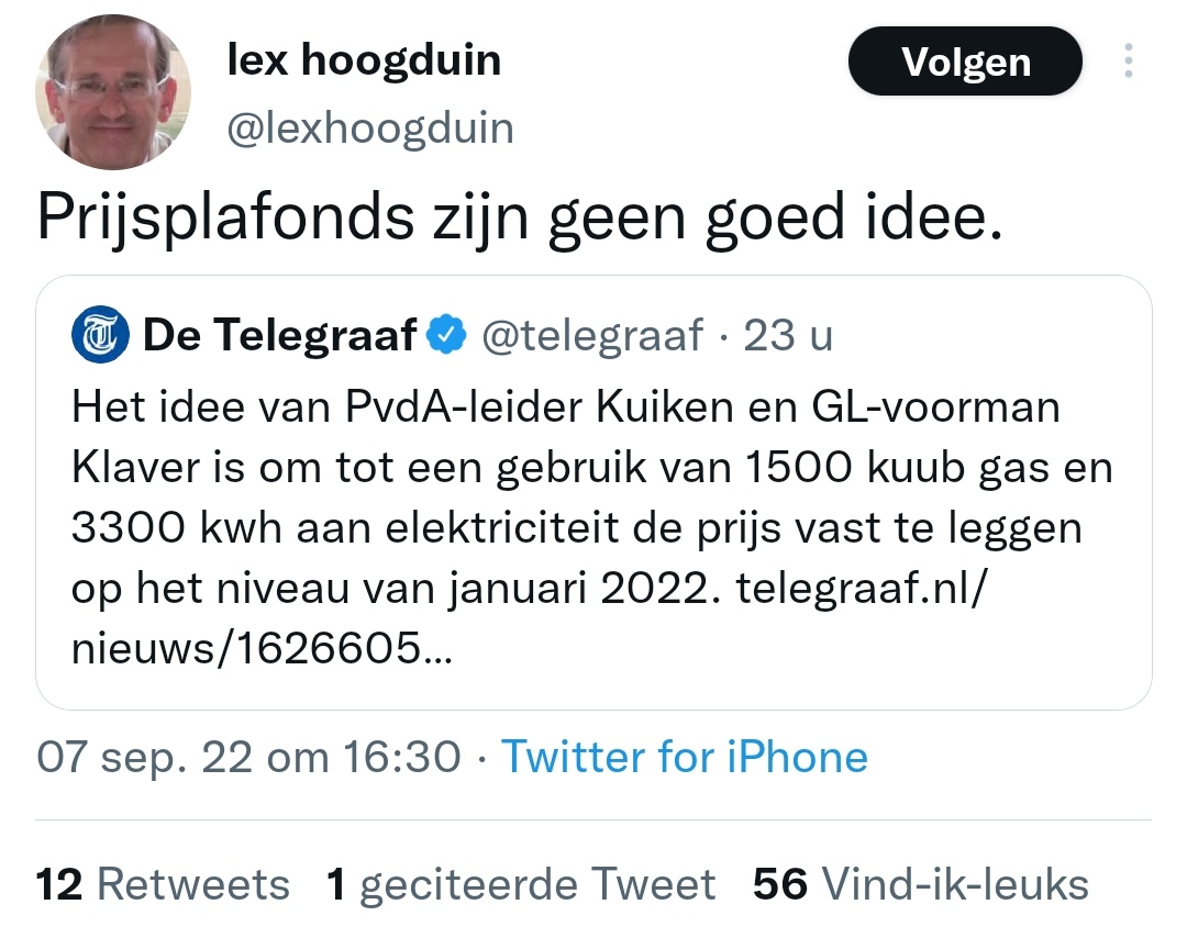 MeyerRon's tweet photo. Totale liberale dominantie onder economen en politici maakt het debat aartslui. 

Zelfs argumenten zijn niet meer nodig. #prijsplafond #ikredhetnietmeer #energierekening 👇 https://t.co/pdrDSLUWni