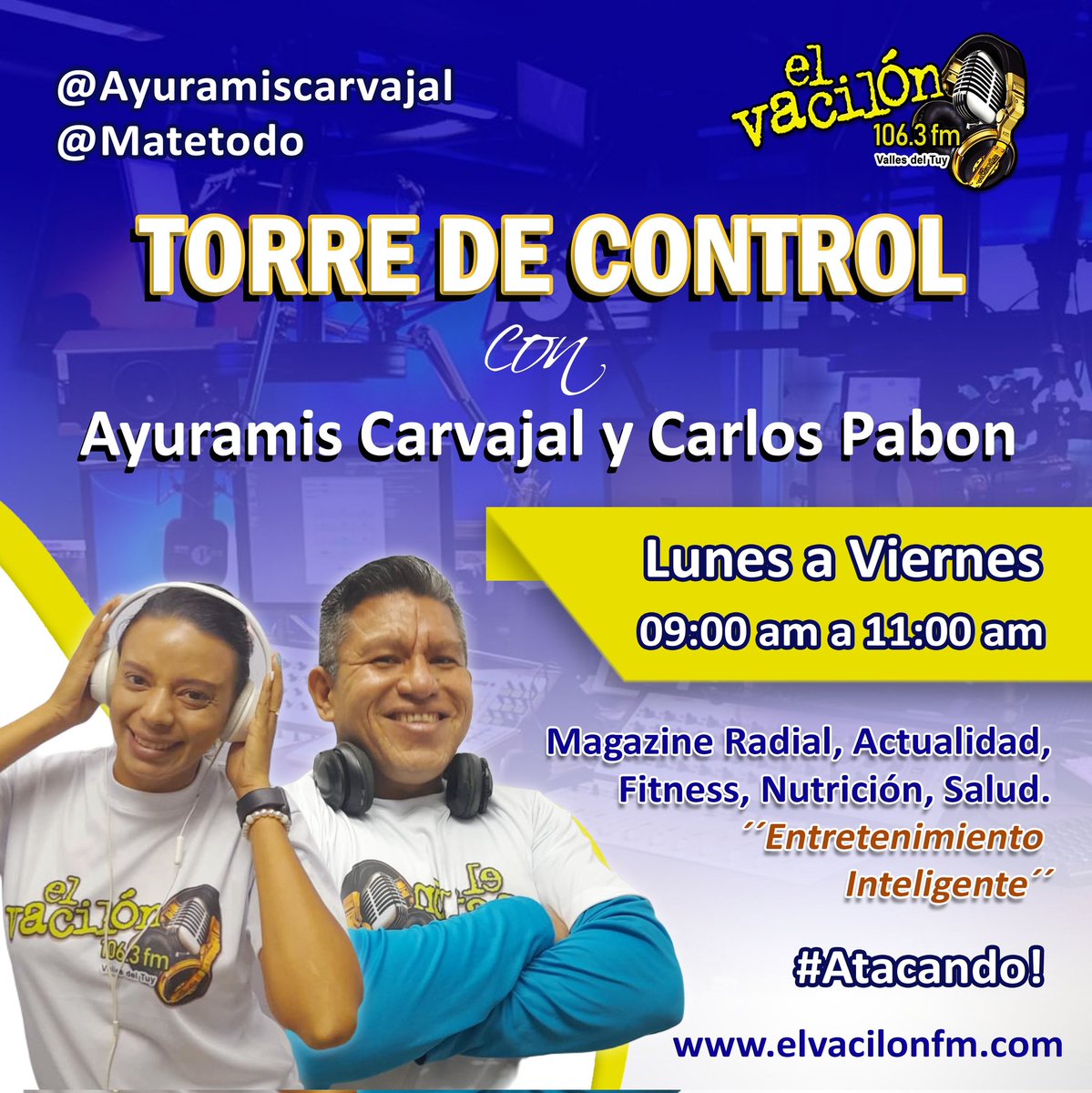 EL VACILÓN 106.3FM📻 tweet media