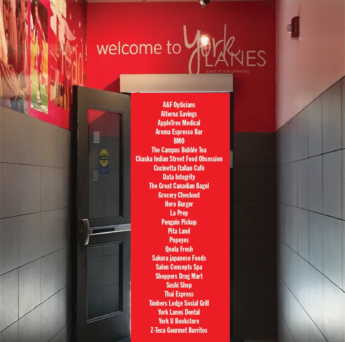 From everyone here at York Lanes Welcome BACK!! All your old favourites plus some new places, we are ready and looking forward to serving you.
Wander by and say ‘hi’. 

#yorkuniversity #YUspirit #yorklanes #yorkulions #studentlifeyu #yorku  #yorkuviews  #september2022