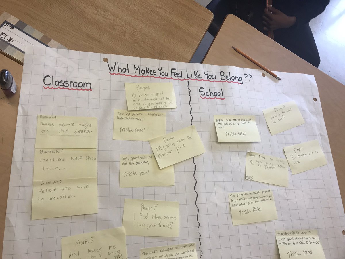 How can we build belonging in our classrooms, our school and our school community? Inspiring staff and students to co-create and redefine how we accept and include the identity and voice of all. <a href="/LMM_TDSB/">Lucy Maud Montgomery</a> <a href="/ghumanh2o/">⭕️</a> <a href="/LC3_TDSB/">TDSB LC3</a>