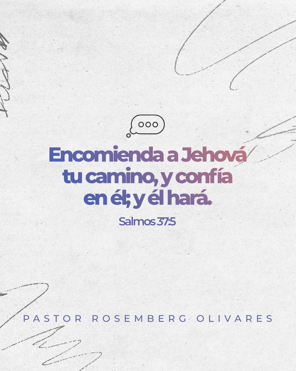 PastorRosemberg's tweet photo. Confía en Dios y él hará. https://t.co/thwhRgOAcV