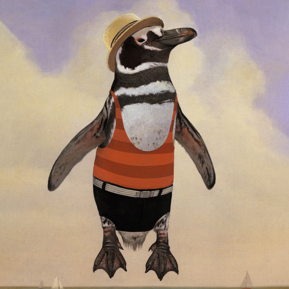 TheWeberGroup's tweet photo. Bill Mayer's Unforgettable Penguin  https://t.co/ZWCKOUL7Mh #TheWeberGroup #TWG #ArtRep #Illustration #BillMayer #Gouache #MagellanicPenguin #BoaterHat #ReadersDigest https://t.co/K9E8aun4bB