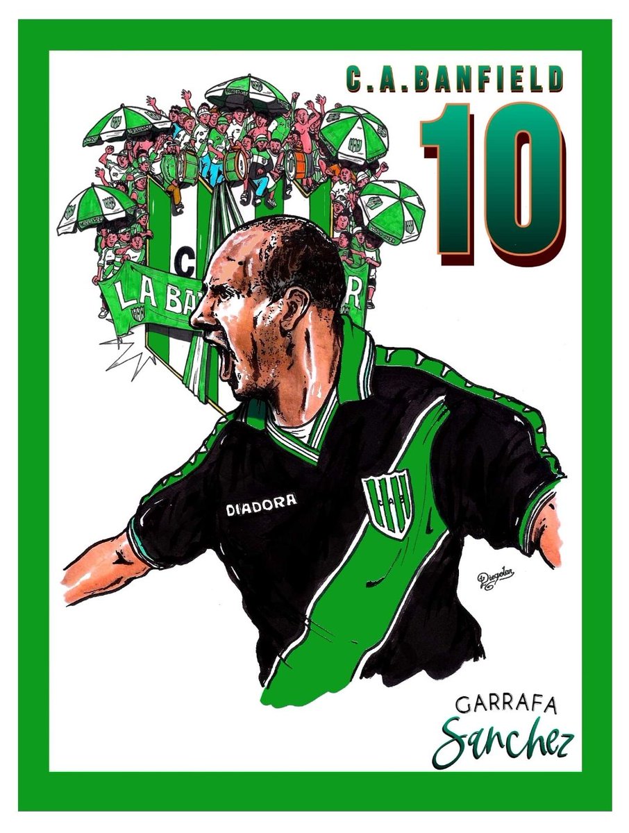 DiegolanDibujos's tweet photo. Garrafa

#garrafa #garrafasanchez #banfield #eltaladro #clubatleticobanfield #futbol #futbolargentino #argentina #Diegolan #Dibujos https://t.co/r4HUI9wcbE