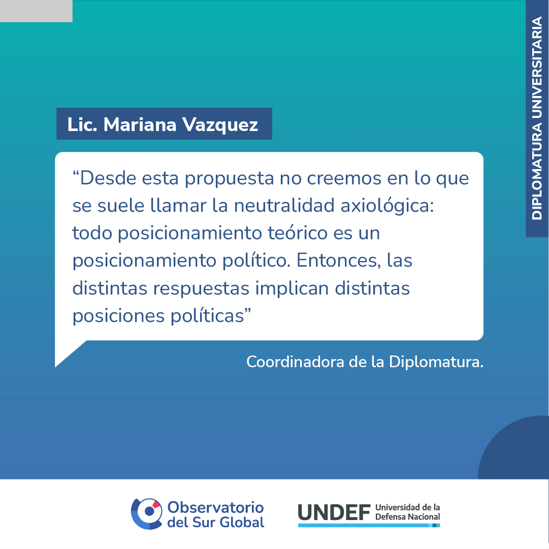 📢📚 El lunes pasado comenzó la Diplomatura Universitaria “Soberanía e Integración Regional en el Siglo XXI”, dictada por el Observatorio del Sur Global en conjunto con la <a href="/UNDEFArgentina/">UNDEF</a> 

🌎 Participaron estudiantes de distintas partes de nuestro país y de la región.