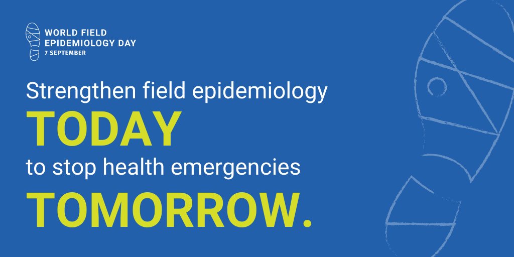 Diseases don't respect borders. Field epidemiologists are the backbone of global health preparedness—mitigating disease threats, protecting people from harm, and reducing potential for spread. #WorldFieldEpidemiologyDay worldfieldepidemiologyday.org