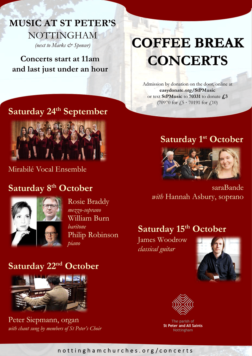 Music at St Peter's tweet media