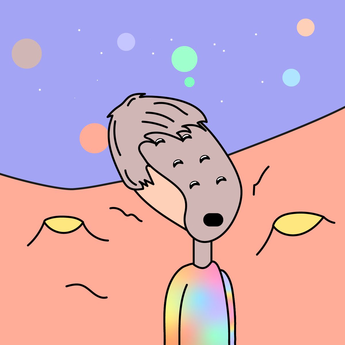 CauthereyJacki's tweet photo. aliens are cute too @alienenemies_ #opensea #nftart https://t.co/o39bDt7dcN