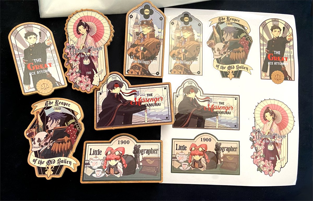 hi! i've put up preorders for my new tgaa/dgs wooden pins and stocker sheet! please read the listing for more details: https://t.co/irmyI3FLAf 