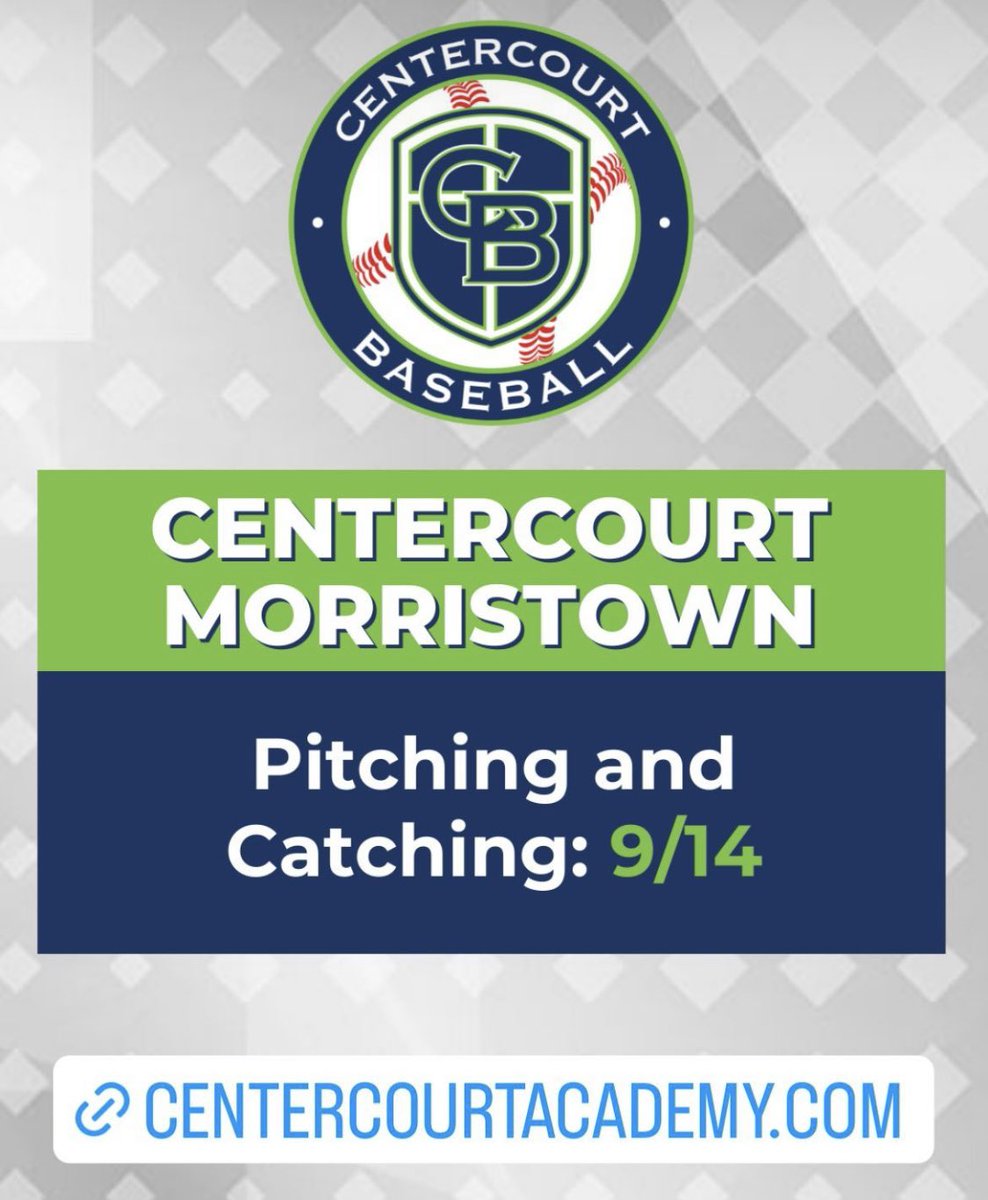 FALL CORE PROGRAMMING AT CENTERCOURT - Players - be your BEST with our Fall programming at all <a href="/CentercourtBB/">Centercourt Baseball</a> locations!! Sign up NOW with start dates below.