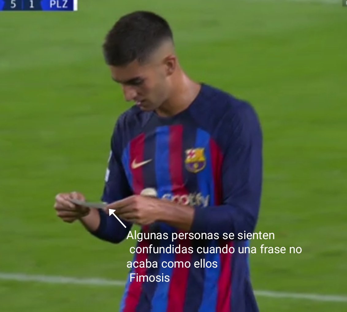 Alberto53667671's tweet photo. Xavi y sus notas
#FCBarcelona #ChampionLeague #memes2022 https://t.co/fr6jGXWSaK
