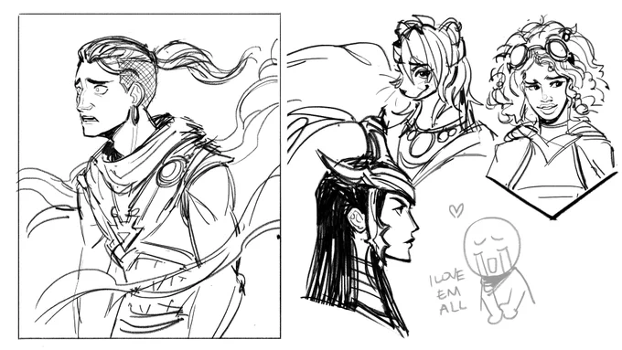#RuinationSpoilers !
.
.
.
.
wanted to draw some things since its offically out hehe
i love vennix, jenda'kaya, and kalista I LOVE STRONG WOMEN and also ryze..was a big treat and surprise to see 😭 