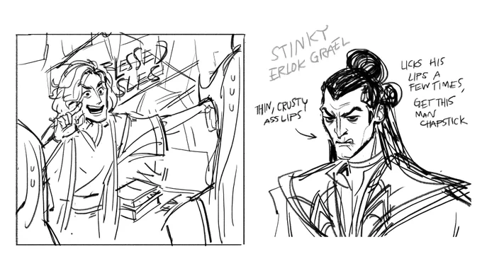 #RuinationSpoilers !
.
.
.
.
stinky men, did the always sunny meme for viego for that part in the book when hes telling kalista and nunyo about the blessed isles

the amount of times thresh fuckin licks his lips, it was like 6 times, but enough times for me to remember 