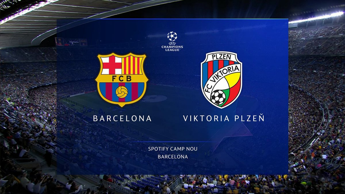 Barcelona vs Viktoria Plzen 07 September 2022