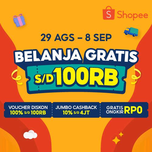 sipalingbu's tweet photo. Hari gini bisa Belanja Gratis s/d 100RB? Bisa banget! 👌🏻✨ Yuk, gabung grup Shopee-ku sekarang dan ajak temanmu juga! 🎉. #BeneranGratis #99SuperShopee Langsung klik di sini 👉 https://t.co/RD2YMEHyJw https://t.co/d1aZ1CDwUm