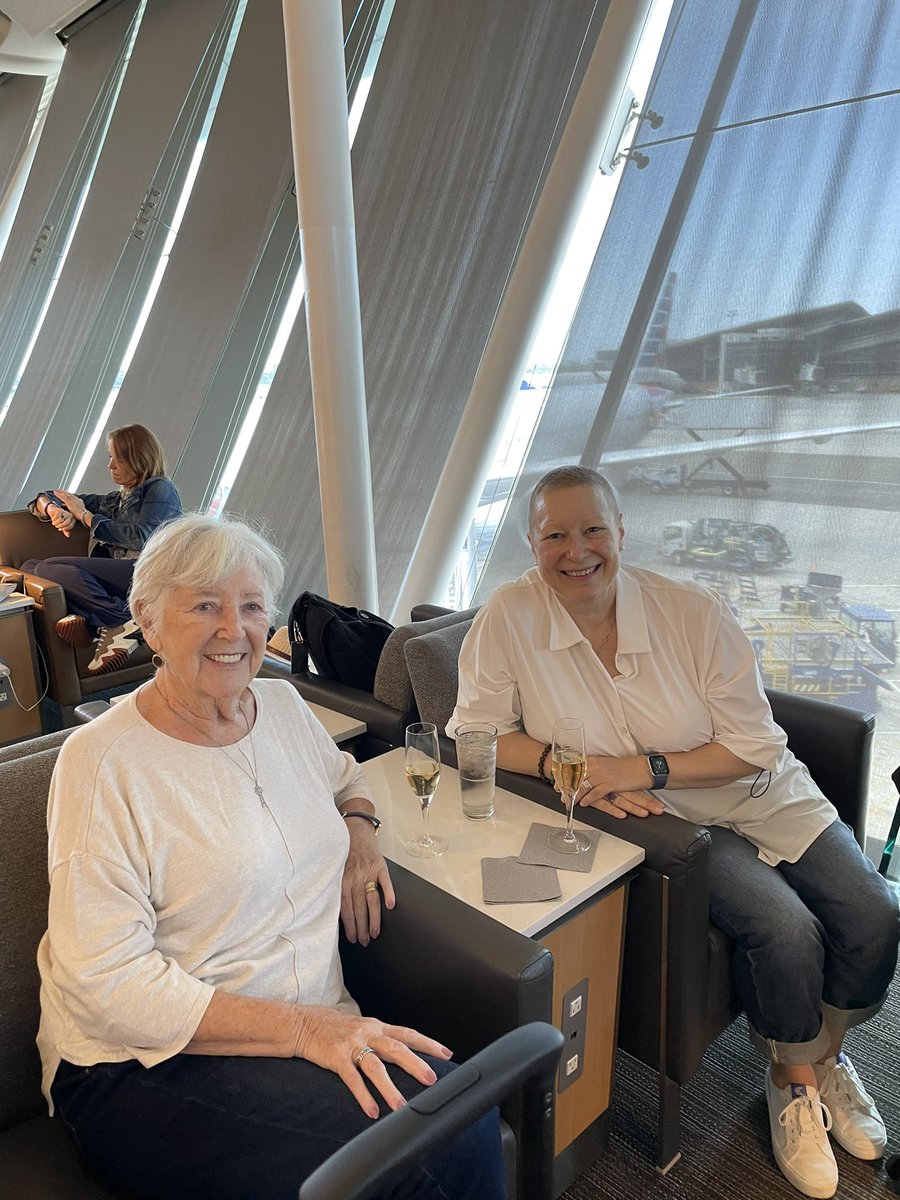 Dr Deborah Harkness (PhD, LHD) (@debharkness) on Twitter photo Thank you to my friends at <a href="/AmericanAir/">americanair</a> for getting mum and I off to London to celebrate her 84th birthday with safety and style. 🗝 #birthdayqueen Thank you to my friends at <a href="/AmericanAir/">americanair</a> for getting mum and I off to London to celebrate her 84th birthday with safety and style. 🗝 #birthdayqueen