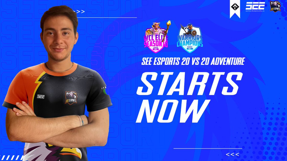 Proud to announce the starts of a new adventure! <a href="/wcl_warriors/">WARRIORS CHAMPIONS LEAGUE</a> 20vs20 Is a goal that we reach with passion and hard work! Our Adventure start now! 
#seeesports #clashofclans #seefamily #start #newadventure