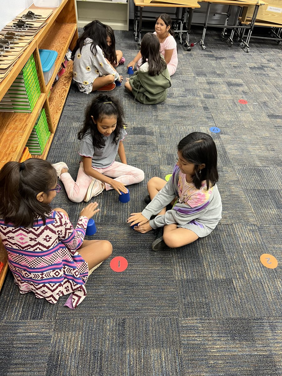 3rd graders created their own cup-passing patterns in music! <a href="/MimosaManatee/">Mimosa Elementary</a> <a href="/koperniak/">Matt Koperniak</a>