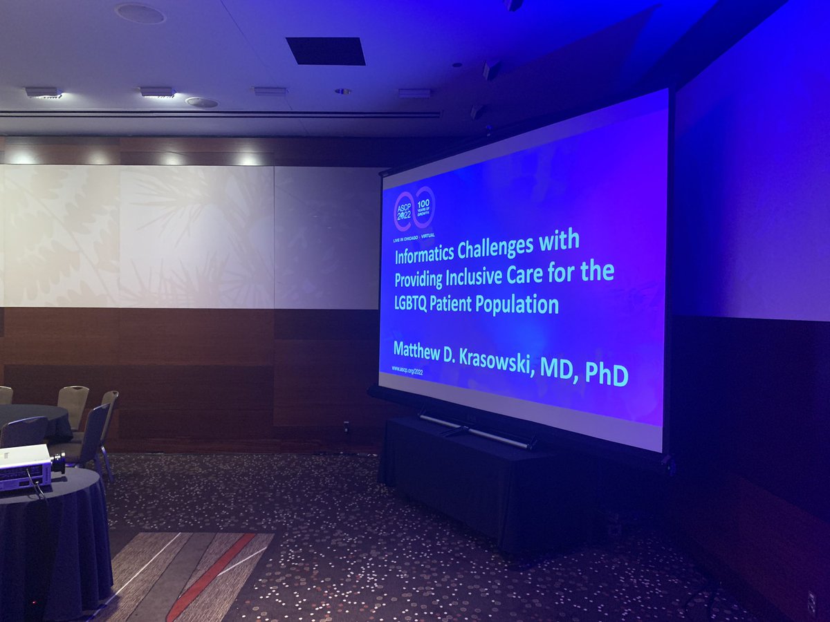 amitlabmd's tweet photo. ACLPS companion session at ASCP! Thank you Dr. Matthew Krasowski for an amazing talk on Informatics Challenges with Providing Inclusive Care for the LGBTQ Population. The audience loved it. @ASCP_Chicago @ACLPS_  #ASCP2022 #ASCP100 #ACLPS https://t.co/82GYUHifr3